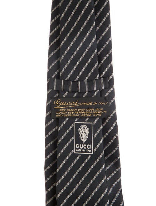Gucci Pattern Print Silk Tie