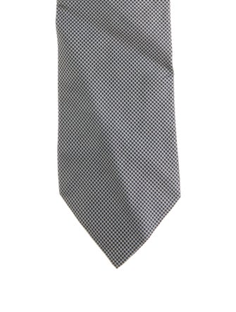 Gucci Pattern Print Silk Tie