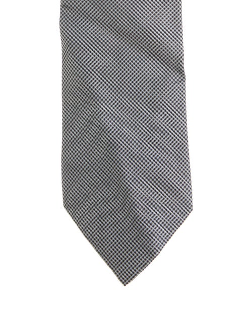 Gucci Pattern Print Silk Tie