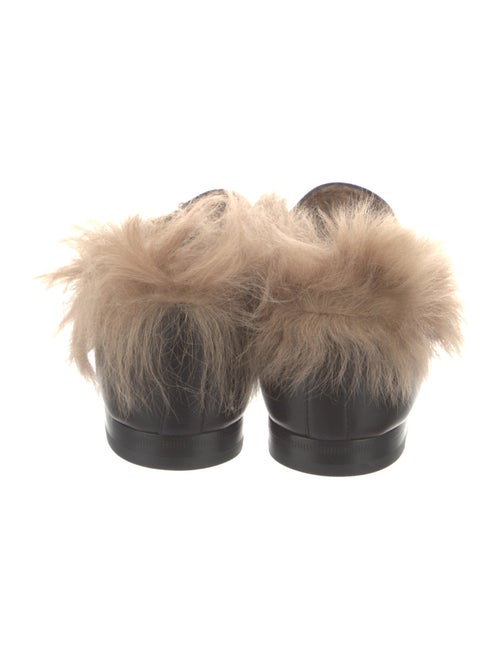 Gucci Horsebit Accent Leather Mules