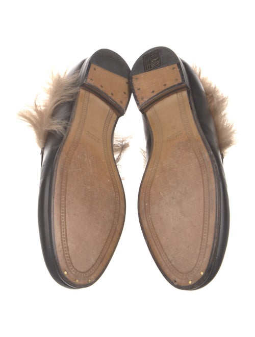 Gucci Horsebit Accent Leather Mules