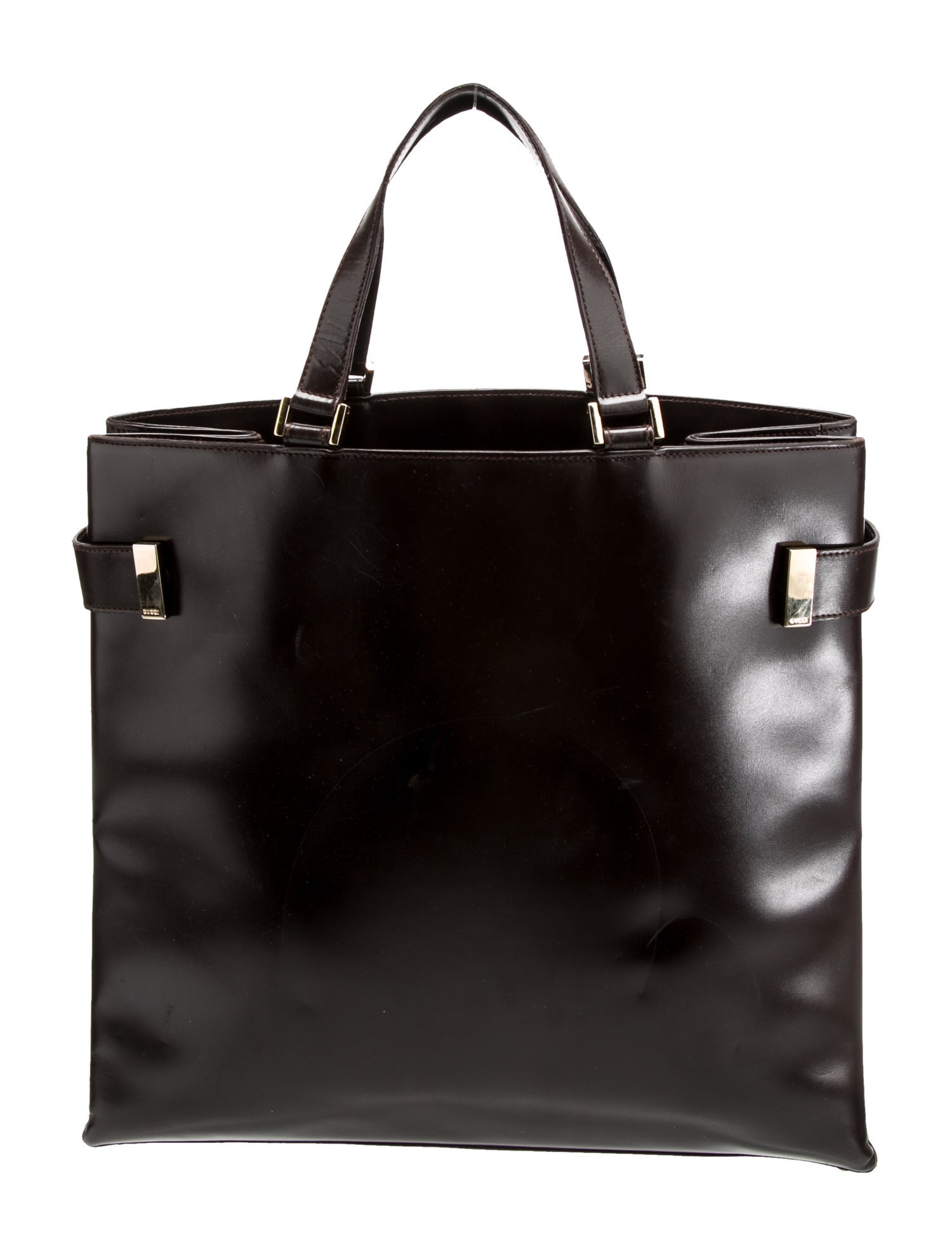 Gucci Leather Top Handle Bag