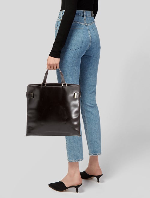 Gucci Leather Top Handle Bag