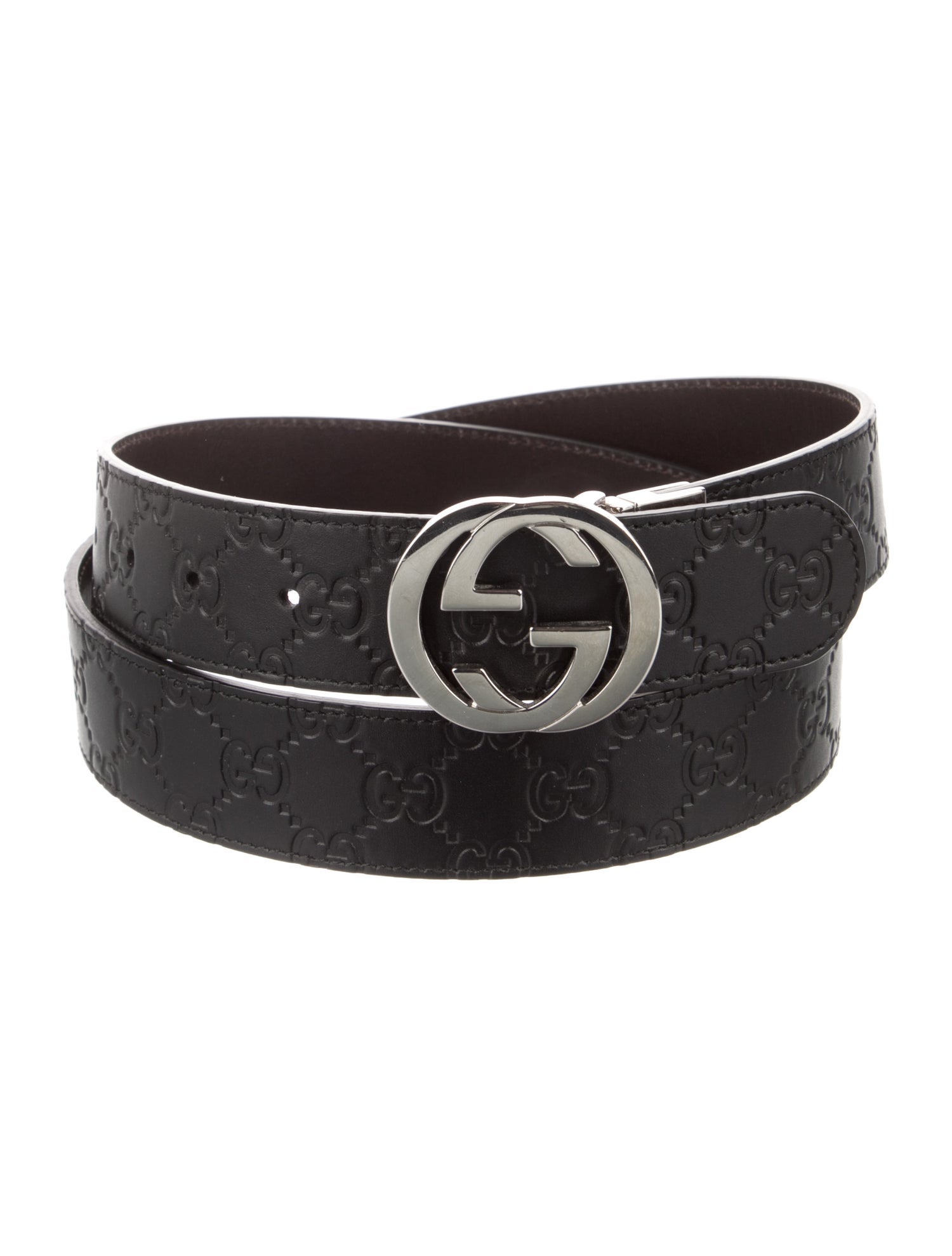 Gucci GG Supreme Leather Belt