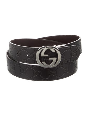 Gucci GG Supreme Leather Belt
