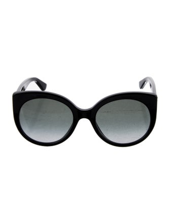Gucci Interlocking G Logo Cat-Eye Sunglasses