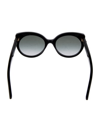 Gucci Interlocking G Logo Cat-Eye Sunglasses