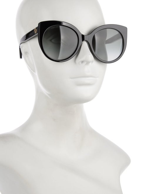 Gucci Interlocking G Logo Cat-Eye Sunglasses