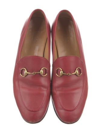 Gucci 1955 Horsebit Accent Leather Loafers