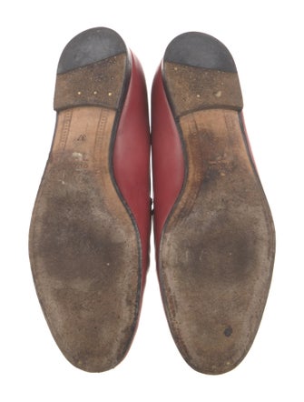 Gucci 1955 Horsebit Accent Leather Loafers