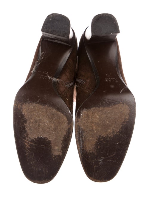 Gucci Interlocking G Logo Suede Boots