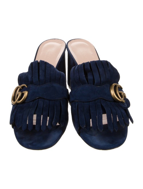 Gucci Suede Slides