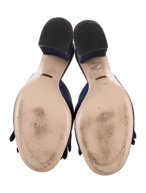 Gucci Suede Slides