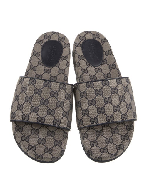 Gucci GG Canvas Canvas Slides