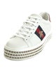 Gucci Sylvie Web Accent Leather Sneakers