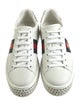 Gucci Sylvie Web Accent Leather Sneakers