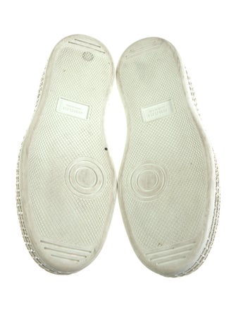 Gucci Sylvie Web Accent Leather Sneakers