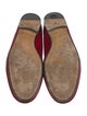 Gucci Horsebit Accent Velvet Loafers