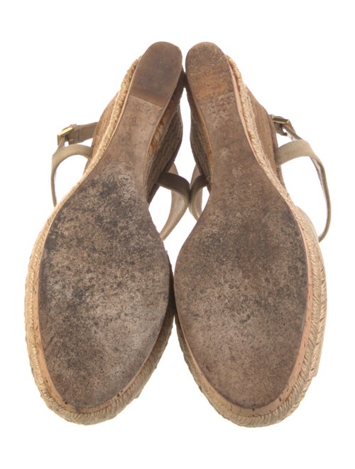 Gucci Micro GG Monogram Suede Espadrilles