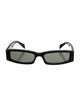 Gucci Web Accent Square Sunglasses
