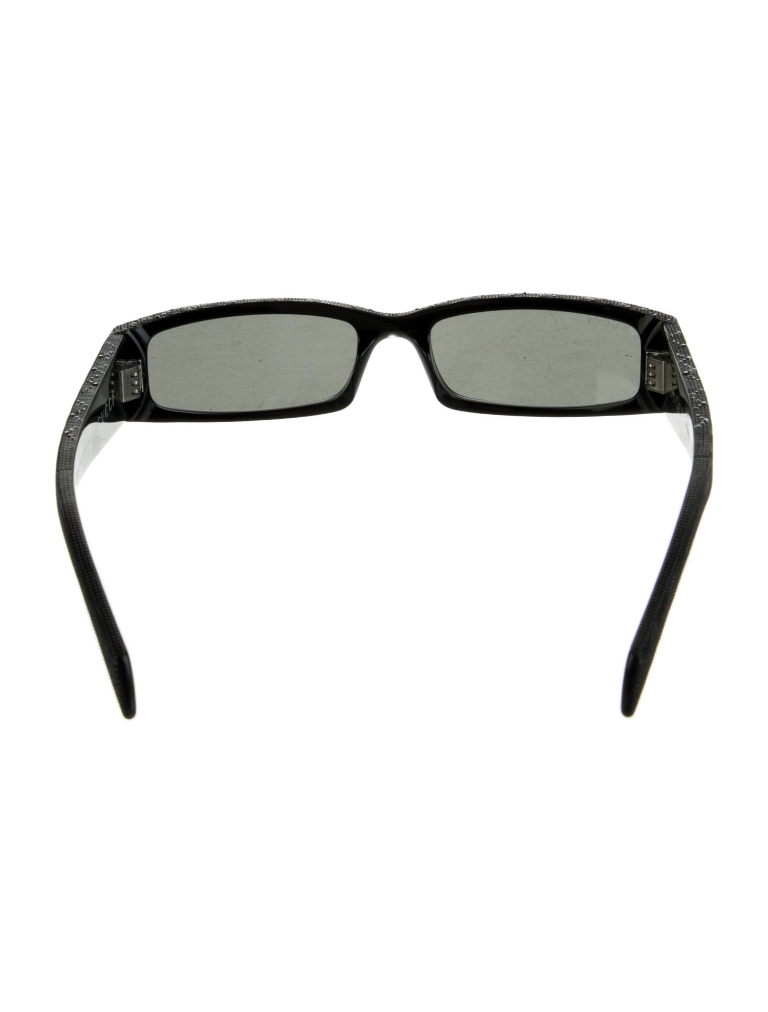 Gucci Web Accent Square Sunglasses