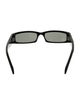 Gucci Web Accent Square Sunglasses