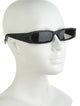 Gucci Web Accent Square Sunglasses