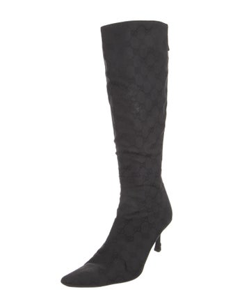 Gucci GG Canvas Canvas Boots