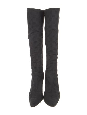 Gucci GG Canvas Canvas Boots