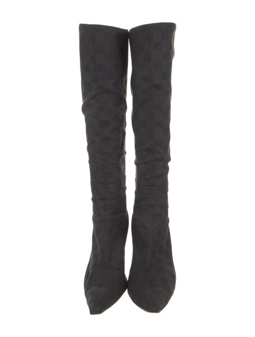 Gucci GG Canvas Canvas Boots