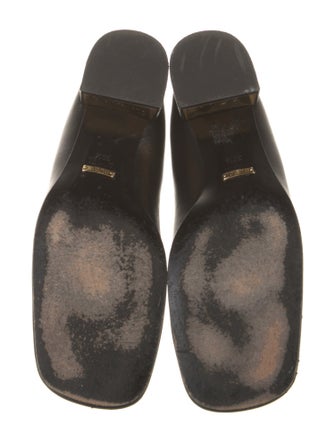 Gucci Horsebit Accent Leather Pumps