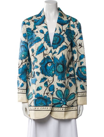 Gucci 2018 Silk Blazer