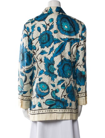 Gucci 2018 Silk Blazer