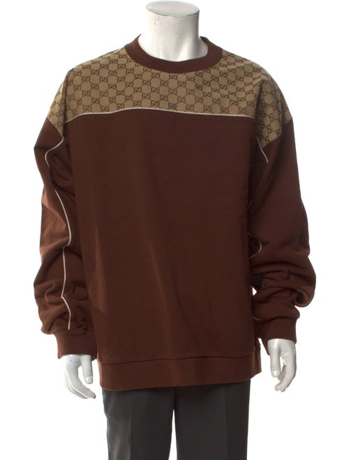 Gucci GG Canvas Crew Neck Sweatshirt
