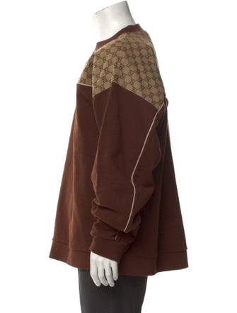 Gucci GG Canvas Crew Neck Sweatshirt