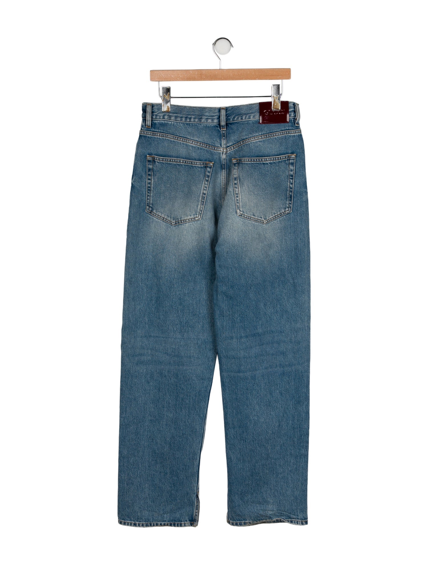 Gucci High-Rise Wide Leg Jeans w/ Tags