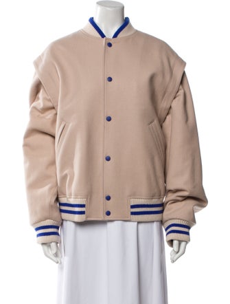 Gucci Gucci cream Wool bomber jacket Wool Bomber Jacket