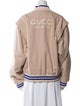 Gucci Gucci cream Wool bomber jacket Wool Bomber Jacket