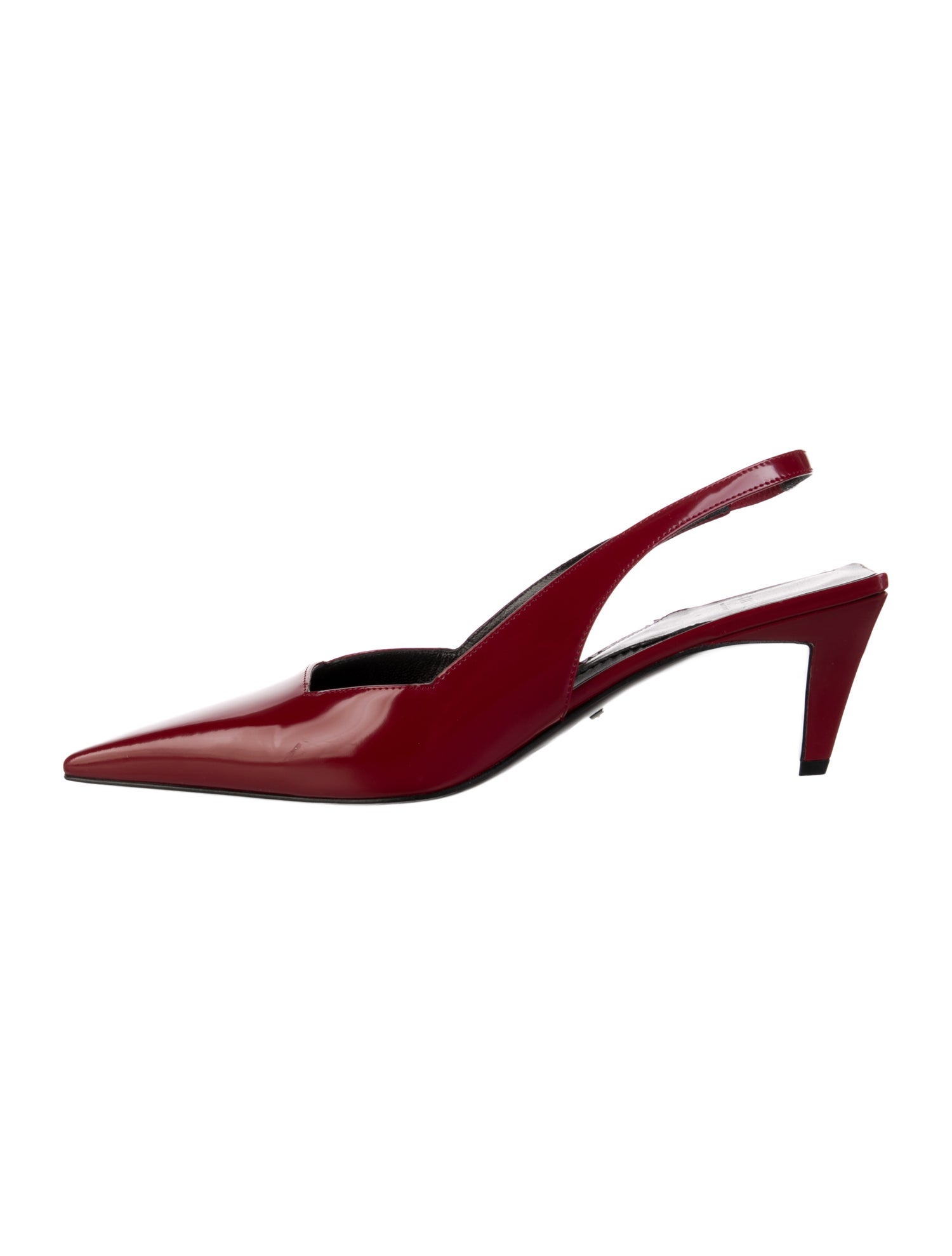 Gucci Patent Leather Slingback Pumps