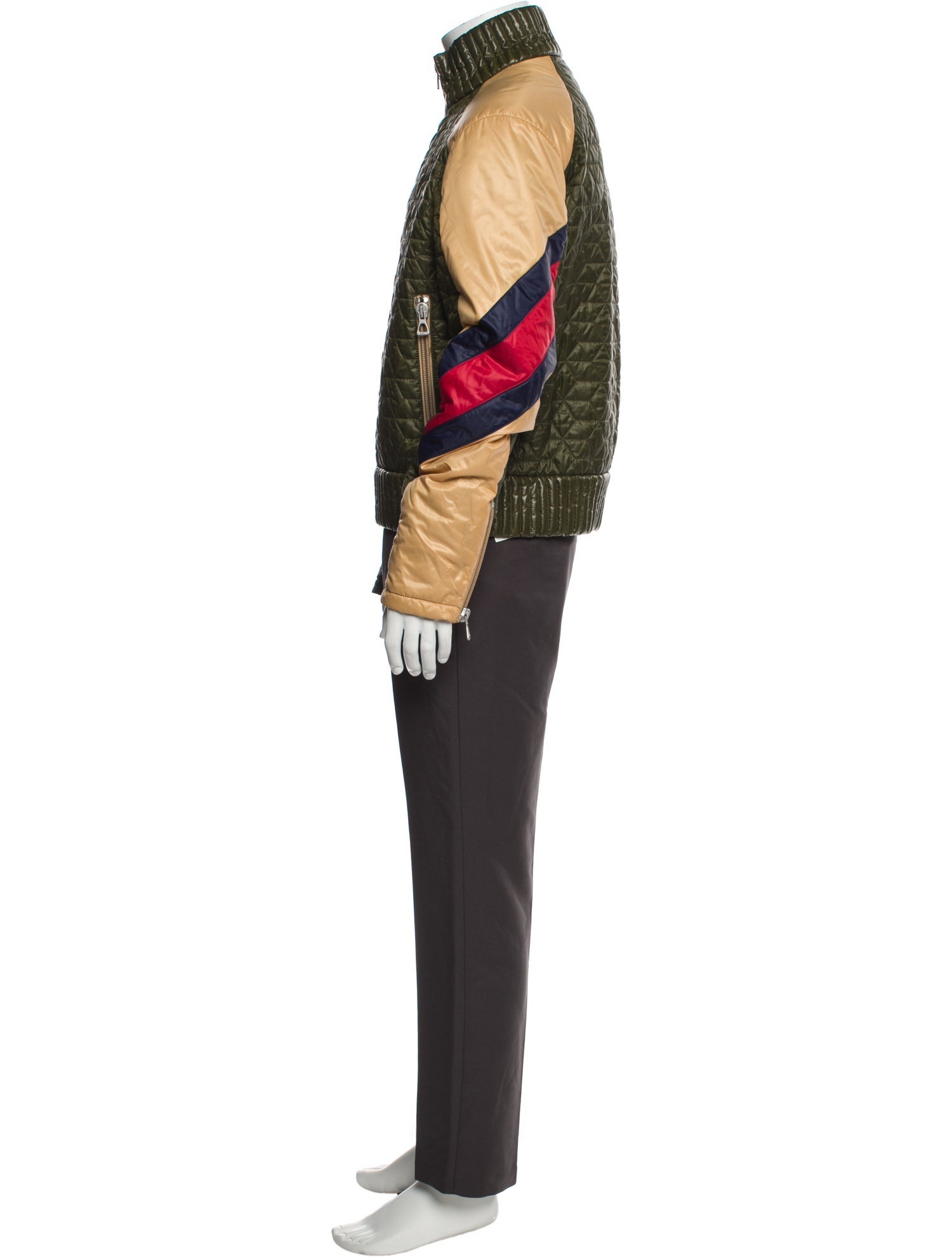 Gucci Web Accent Trucker Jacket