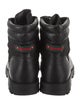 Gucci Leather Combat Boots