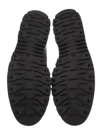 Gucci Leather Combat Boots