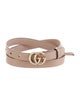 Gucci Double G Logo Skinny Belt