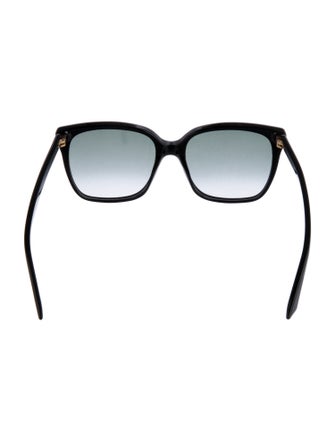 Gucci Interlocking G Logo Oversize Sunglasses