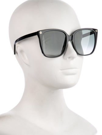Gucci Interlocking G Logo Oversize Sunglasses