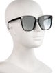 Gucci Interlocking G Logo Oversize Sunglasses