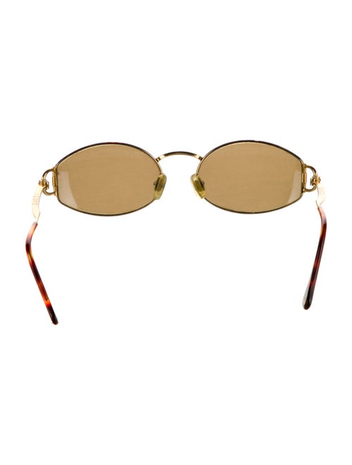 Gucci Interlocking G Logo Round Sunglasses