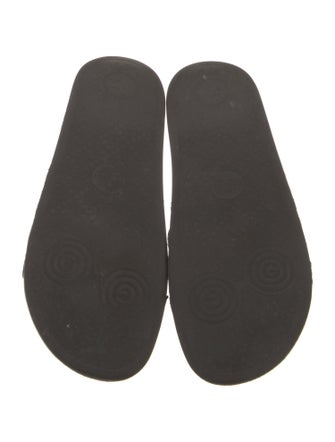 Gucci Horsebit Accent Leather Slides