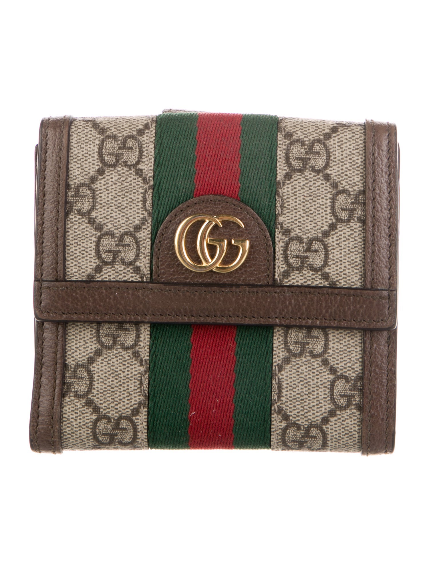 Gucci GG Supreme Compact Wallet