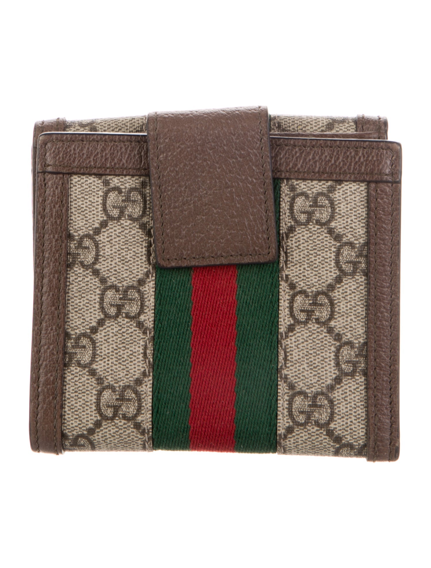 Gucci GG Supreme Compact Wallet